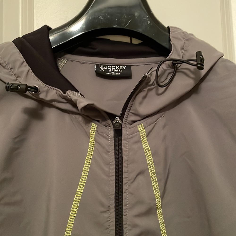 Jockey lightweight workout jacket.